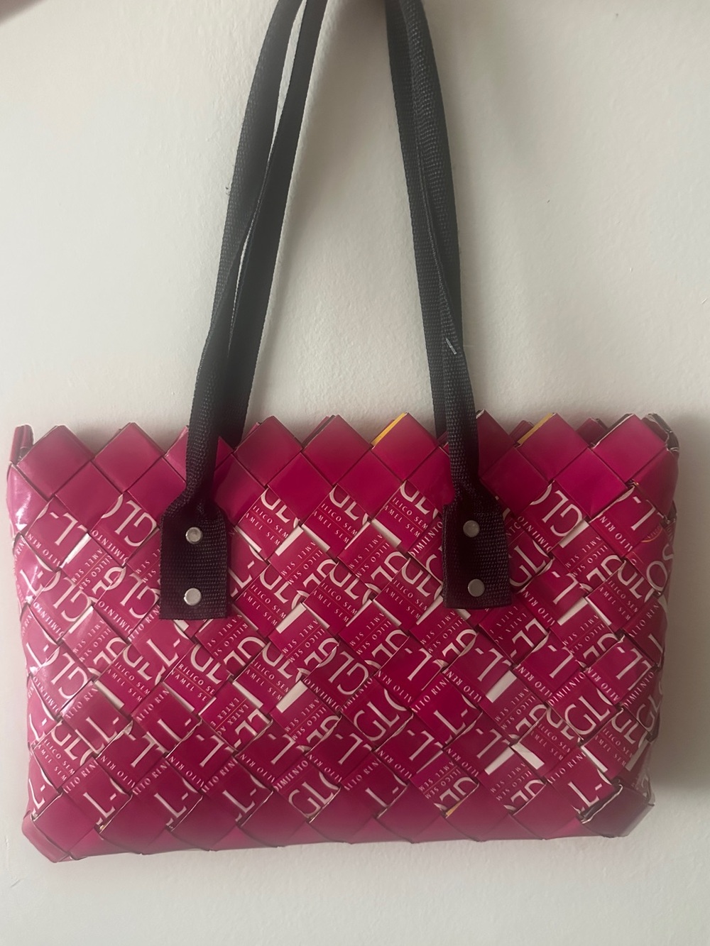 Vintage 90s/y2k candy wrapper tote